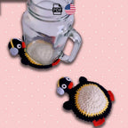 18-in-1 Animal Crochet Coaster Patterns, Mug Hugger Bundle, animals cup holder (PDF + VIDEO TUTORIAL)