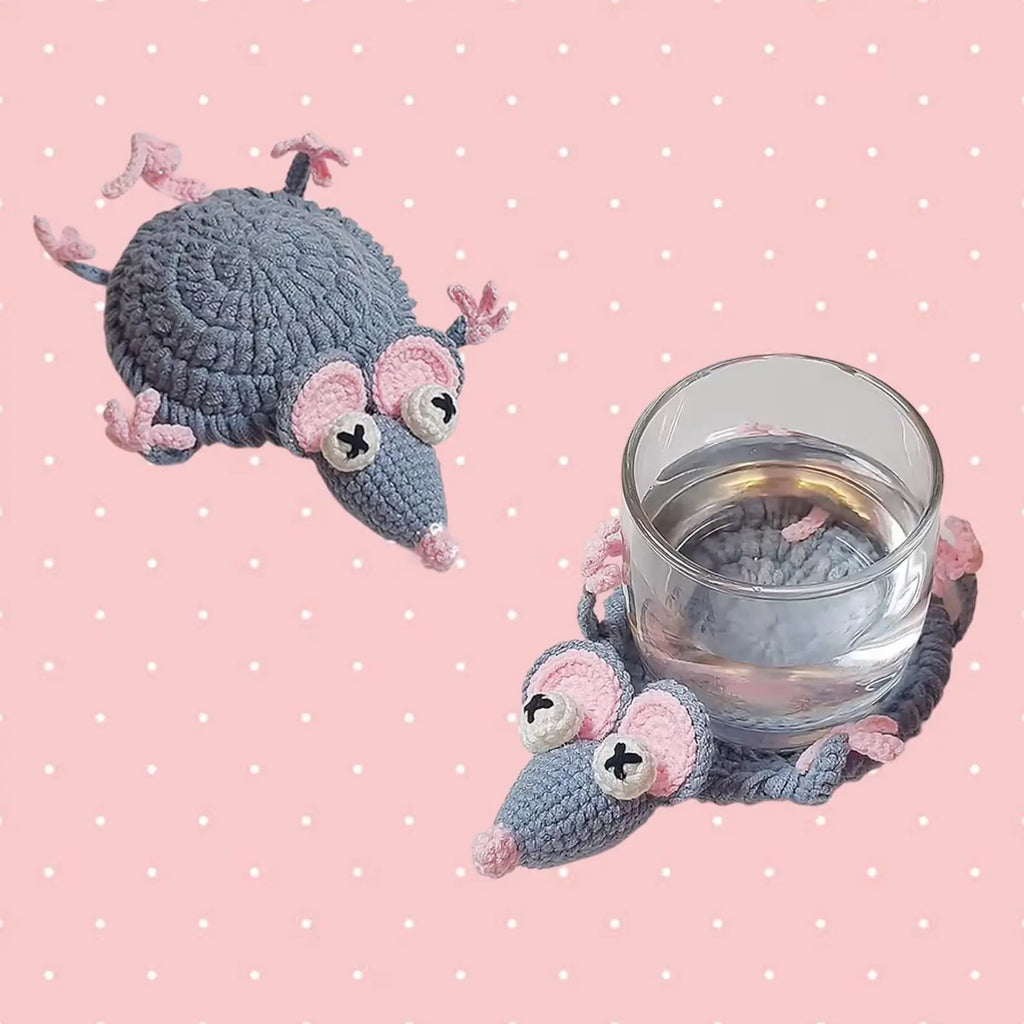18-in-1 Animal Crochet Coaster Patterns, Mug Hugger Bundle, animals cup holder (PDF + VIDEO TUTORIAL)