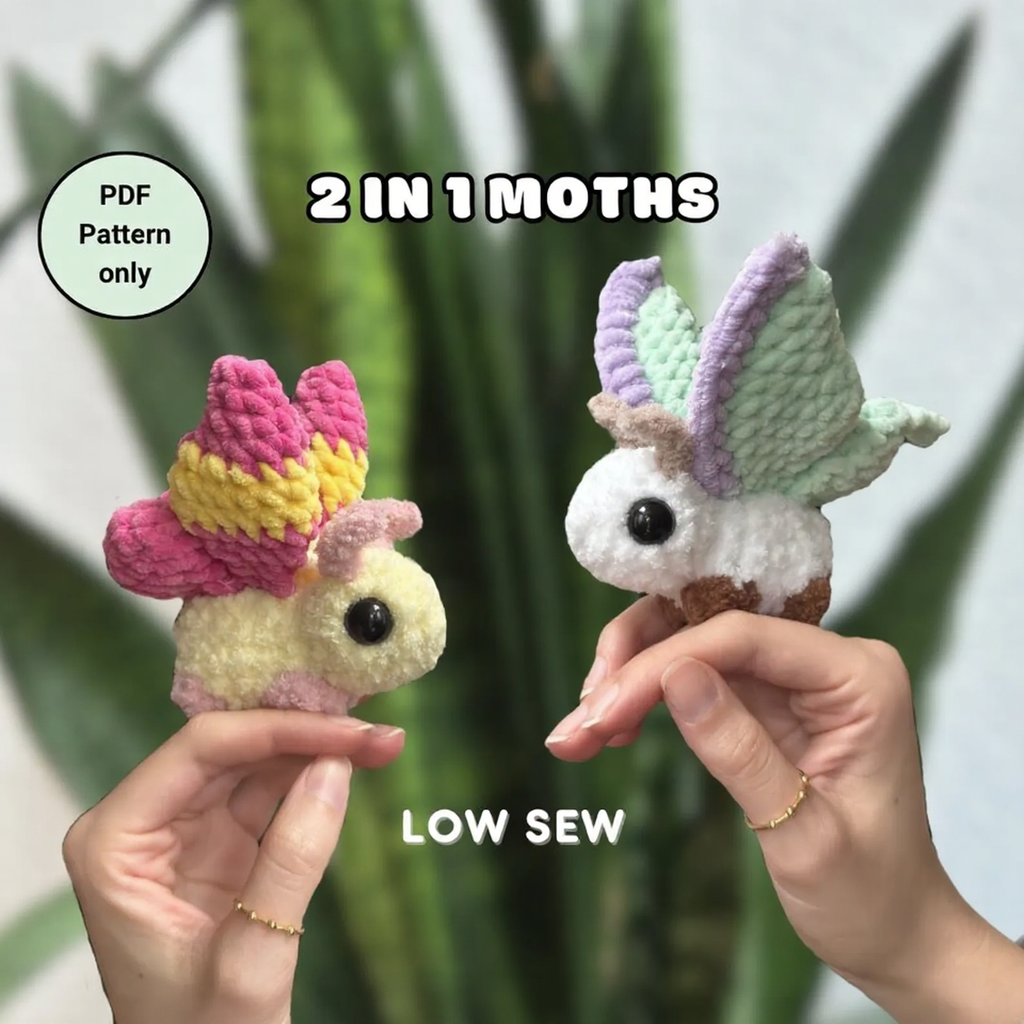 11-in-1 Buglings Crochet Pattern Bundle – Beginner-Friendly Amigurumi Bug Patterns (Digital PDF)