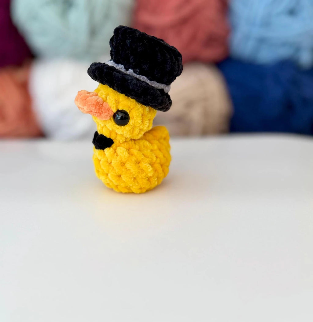 Little Duckies 25-in-1 Crochet Pattern Pack – No-Sew & Low-Sew Rubber Duck Designs (Digital PDF)
