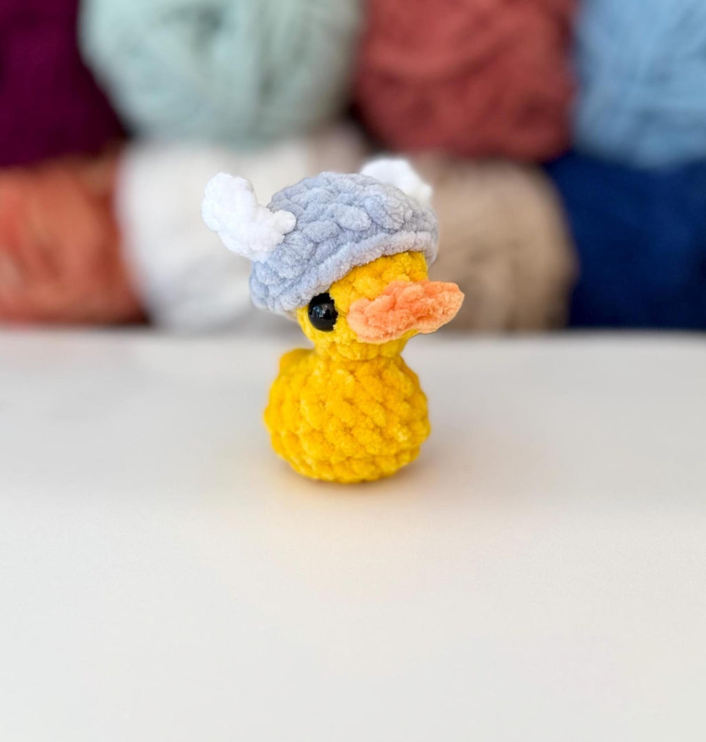 Little Duckies 25-in-1 Crochet Pattern Pack – No-Sew & Low-Sew Rubber Duck Designs (Digital PDF)