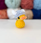 Little Duckies 25-in-1 Crochet Pattern Pack – No-Sew & Low-Sew Rubber Duck Designs (Digital PDF)