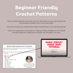 Little Duckies 25-in-1 Crochet Pattern Pack – No-Sew & Low-Sew Rubber Duck Designs (Digital PDF)