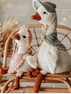 Little Blessings for Mother Goose Crochet Ebook — Baby Goose + Outfit Collection (PDF)