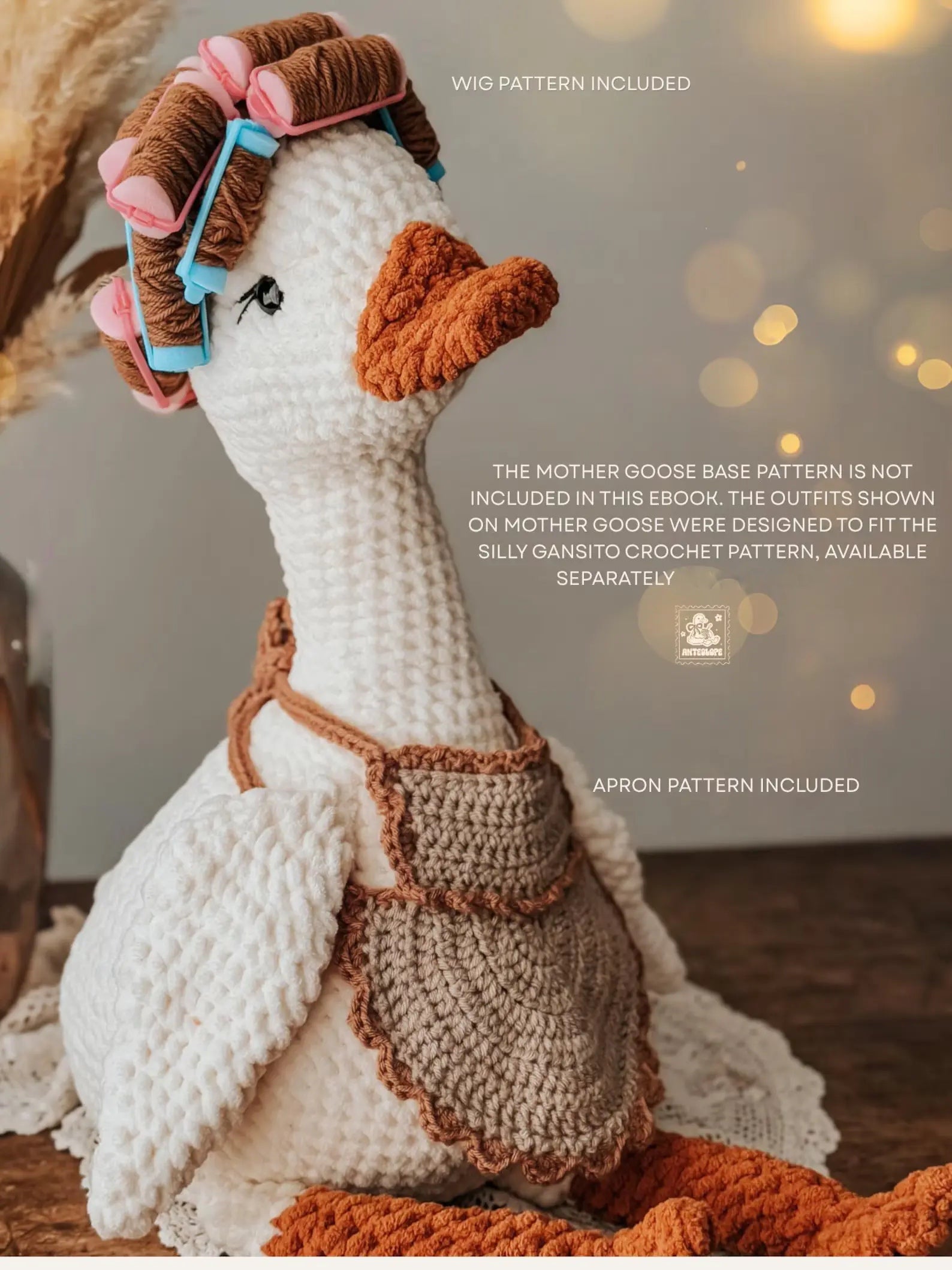 Little Blessings for Mother Goose Crochet Ebook — Baby Goose + Outfit Collection (PDF)