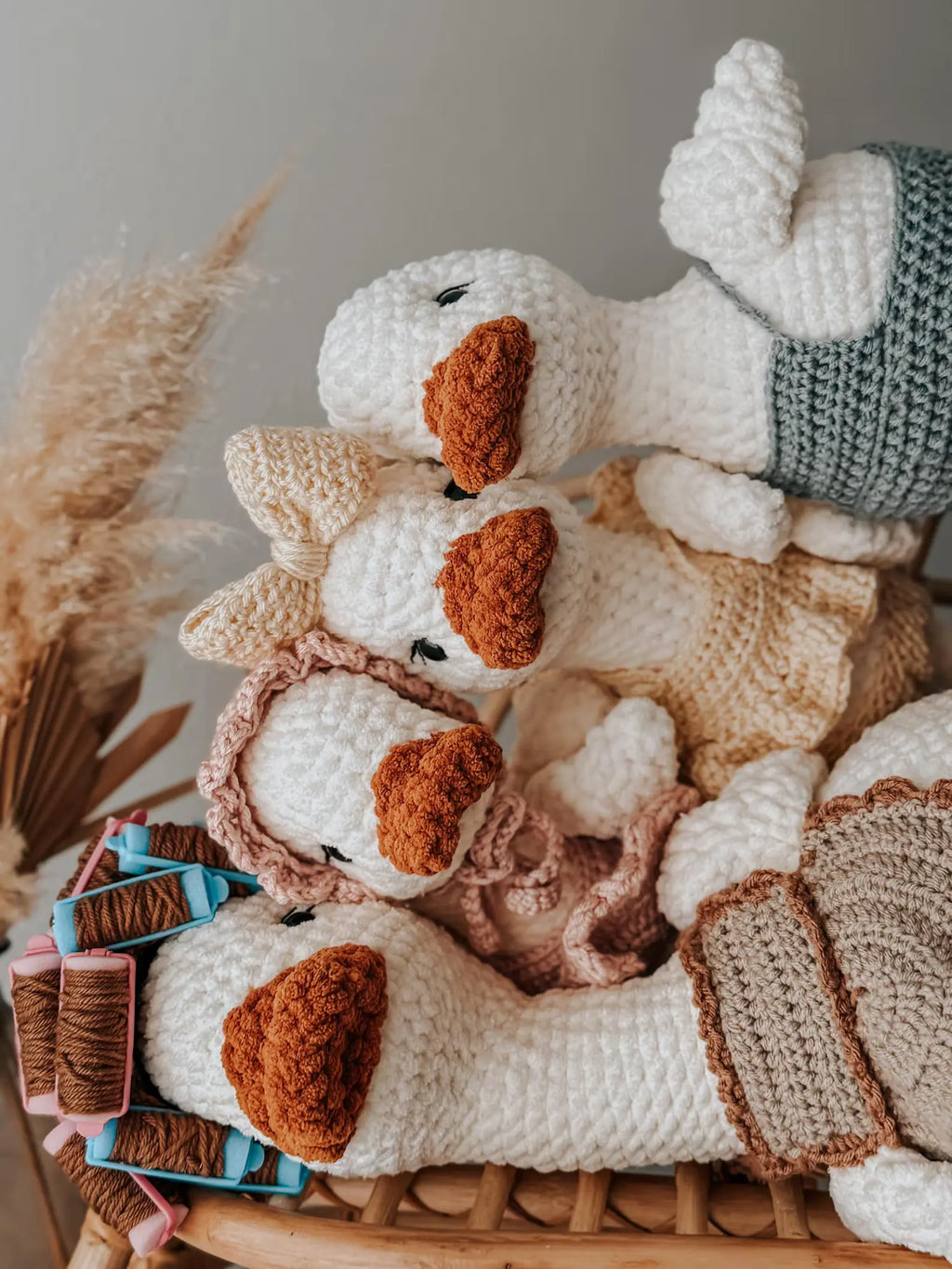 Little Blessings for Mother Goose Crochet Ebook — Baby Goose + Outfit Collection (PDF)