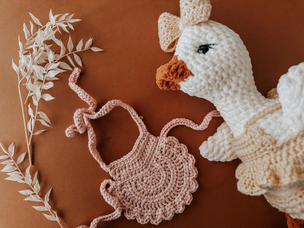 Little Blessings for Mother Goose Crochet Ebook — Baby Goose + Outfit Collection (PDF)