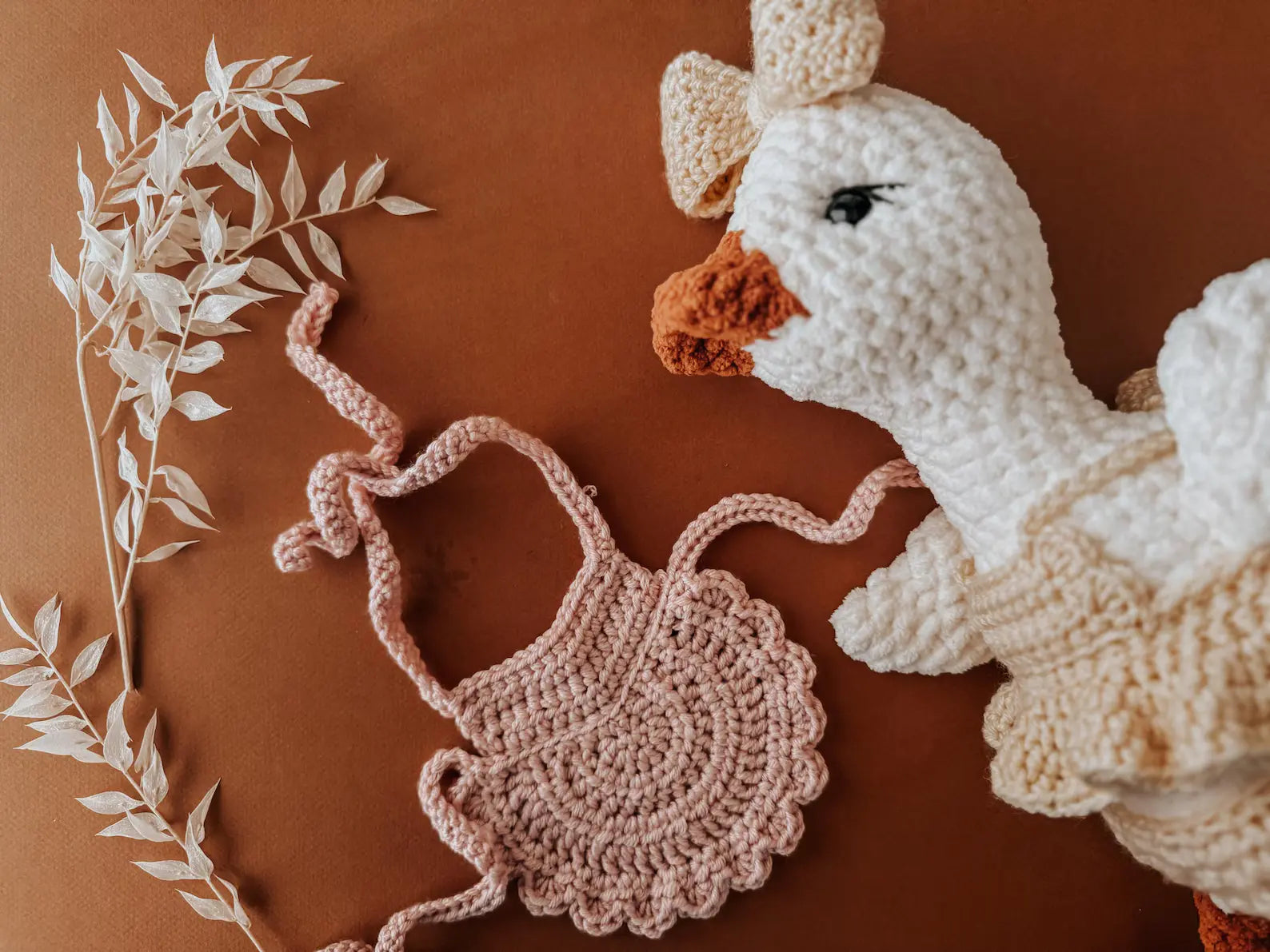 Little Blessings for Mother Goose Crochet Ebook — Baby Goose + Outfit Collection (PDF)