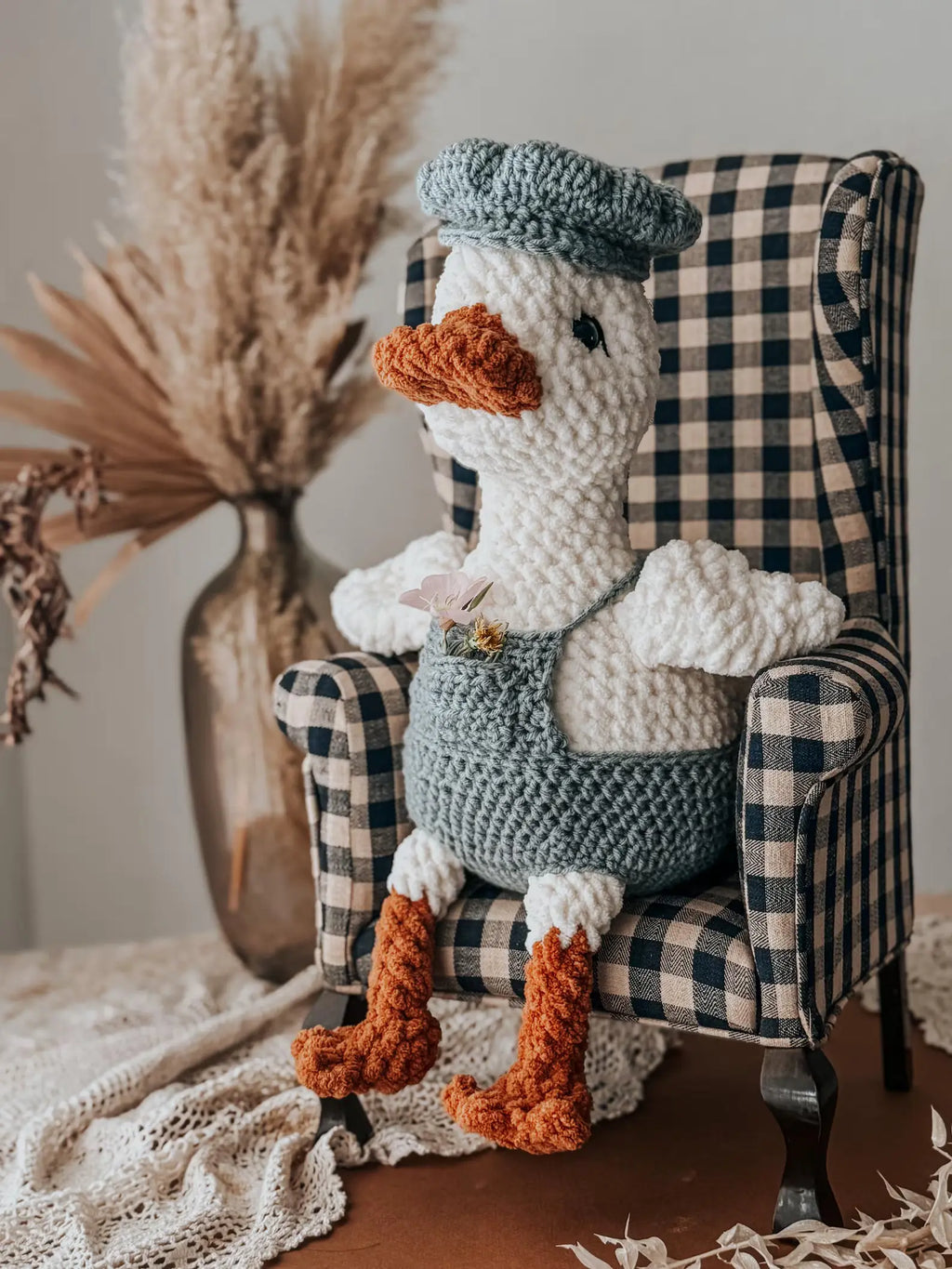 Little Blessings for Mother Goose Crochet Ebook — Baby Goose + Outfit Collection (PDF)