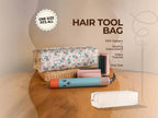 Hair Tool Bag PDF Sewing Pattern — Quilted Travel Case (Fits Dyson Airwrap) + Video