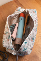 Hair Tool Bag PDF Sewing Pattern — Quilted Travel Case (Fits Dyson Airwrap) + Video