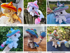 Mushroom Dragon Crochet Pattern — Whimsical Amigurumi (PDF)
