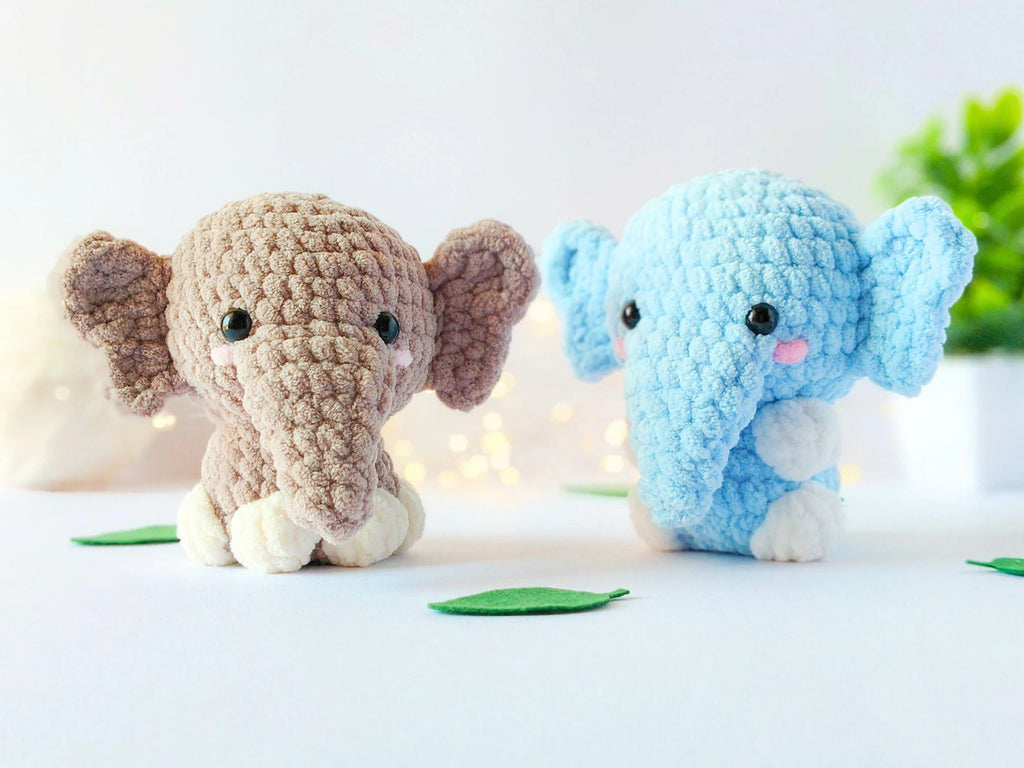 14-in-1 No-Sew Safari Amigurumi Crochet Pattern PDF | 14 Animal Plush Bundle
