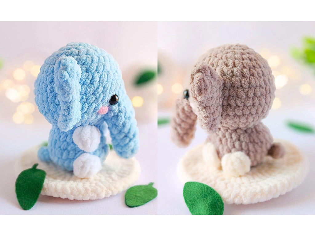 14-in-1 No-Sew Safari Amigurumi Crochet Pattern PDF | 14 Animal Plush Bundle