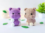 14-in-1 No-Sew Safari Amigurumi Crochet Pattern PDF | 14 Animal Plush Bundle