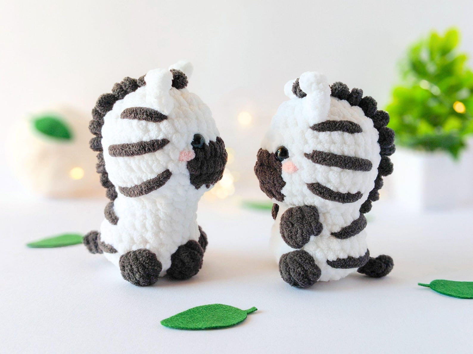 14-in-1 No-Sew Safari Amigurumi Crochet Pattern PDF | 14 Animal Plush Bundle