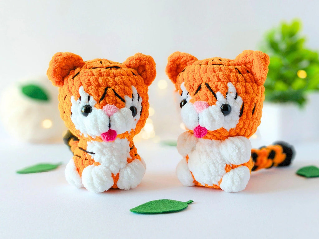 14-in-1 No-Sew Safari Amigurumi Crochet Pattern PDF | 14 Animal Plush Bundle