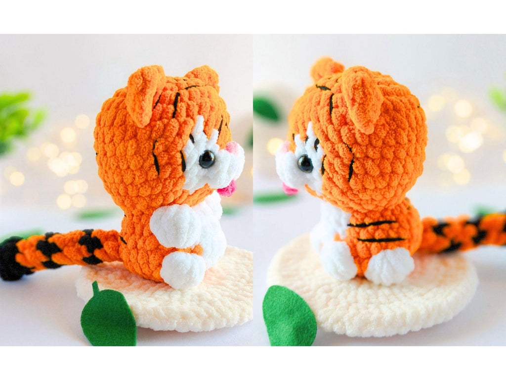 14-in-1 No-Sew Safari Amigurumi Crochet Pattern PDF | 14 Animal Plush Bundle