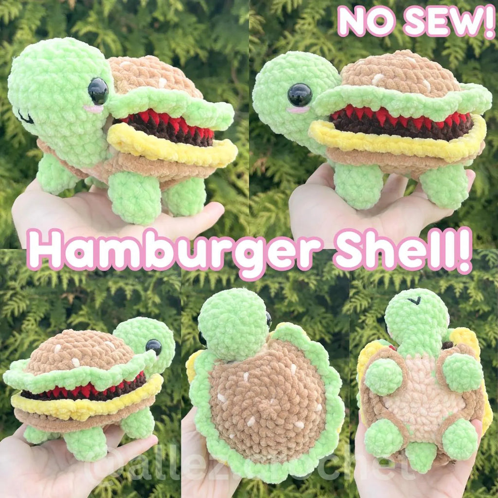 15-in-1 Turtle Crochet Pattern — One Body, 15 Removable Shells (PDF + Video)