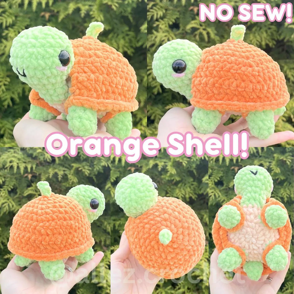 15-in-1 Turtle Crochet Pattern — One Body, 15 Removable Shells (PDF + Video)