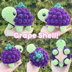 15-in-1 Turtle Crochet Pattern — One Body, 15 Removable Shells (PDF + Video)