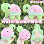15-in-1 Turtle Crochet Pattern — One Body, 15 Removable Shells (PDF + Video)