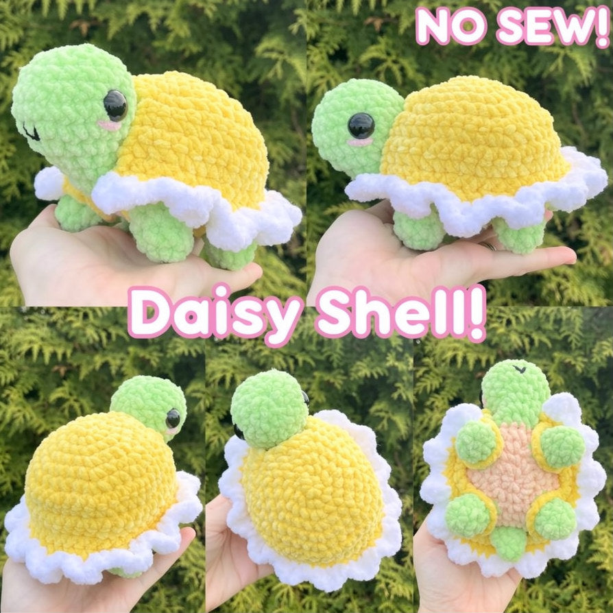 15-in-1 Turtle Crochet Pattern — One Body, 15 Removable Shells (PDF + Video)