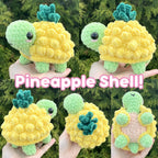 15-in-1 Turtle Crochet Pattern — One Body, 15 Removable Shells (PDF + Video)