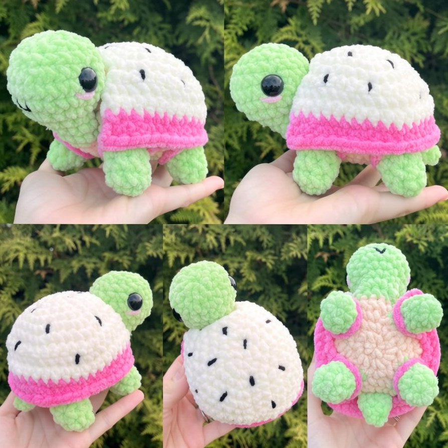 15-in-1 Turtle Crochet Pattern — One Body, 15 Removable Shells (PDF + Video)