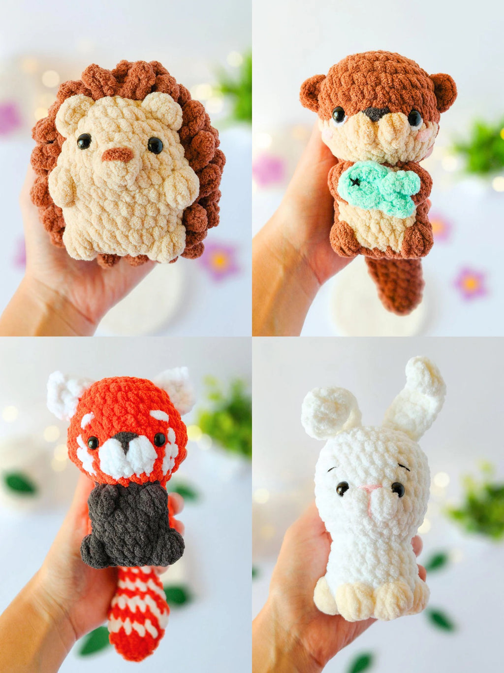 13 in 1 - Woodland Animals Amigurumi Crochet Pattern (PDF Bundle)