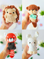 13 in 1 - Woodland Animals Amigurumi Crochet Pattern (PDF Bundle)
