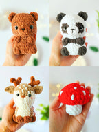 13 in 1 - Woodland Animals Amigurumi Crochet Pattern (PDF Bundle)