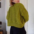 Cable Cardigan Crochet Pattern