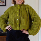 Cable Cardigan Crochet Pattern