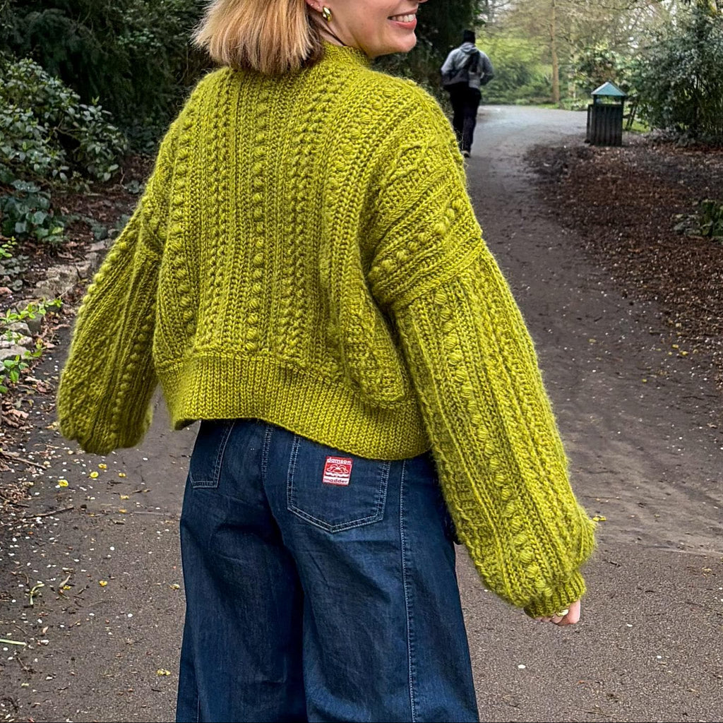 Cable Cardigan Crochet Pattern
