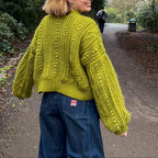 Cable Cardigan Crochet Pattern