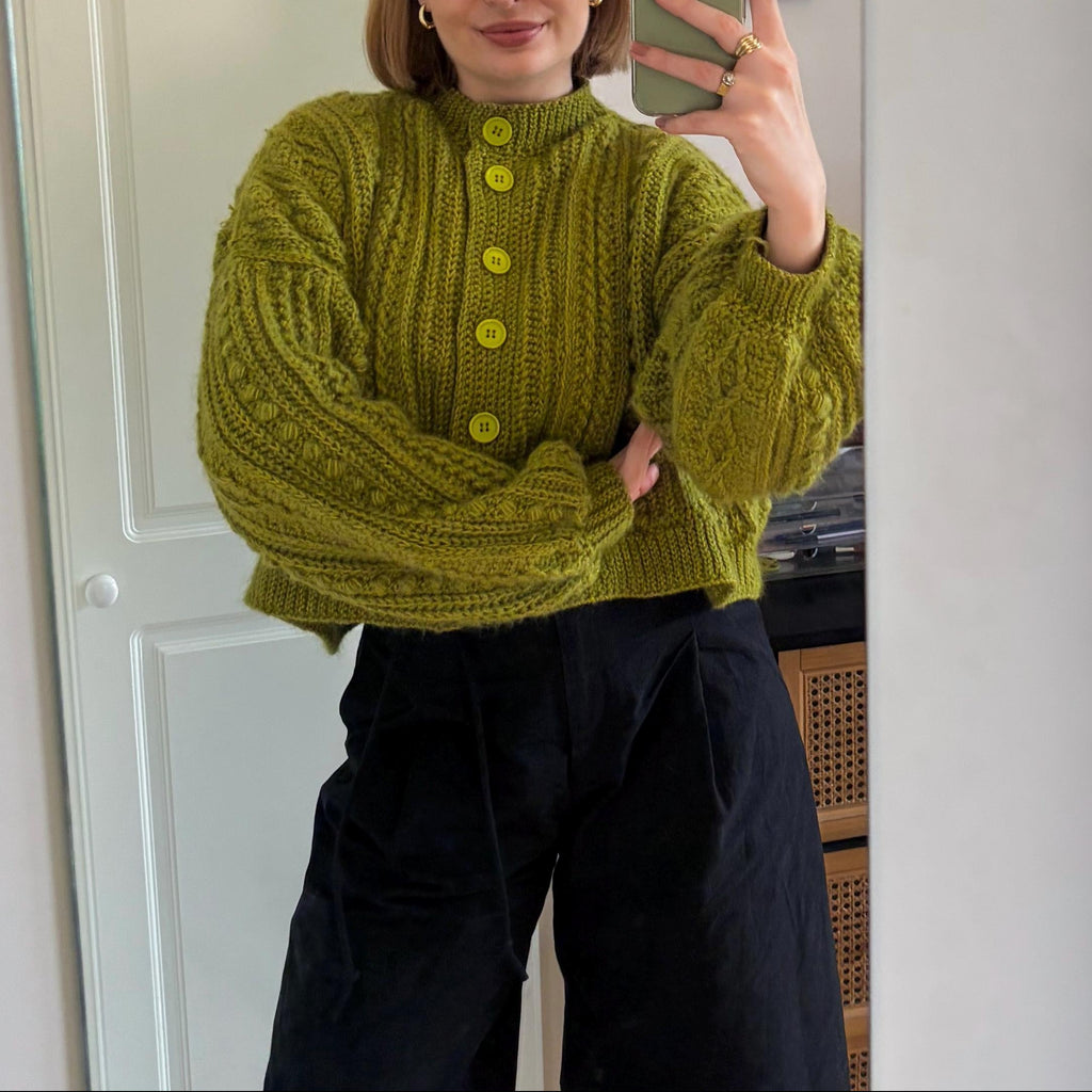 Cable Cardigan Crochet Pattern - image 5
