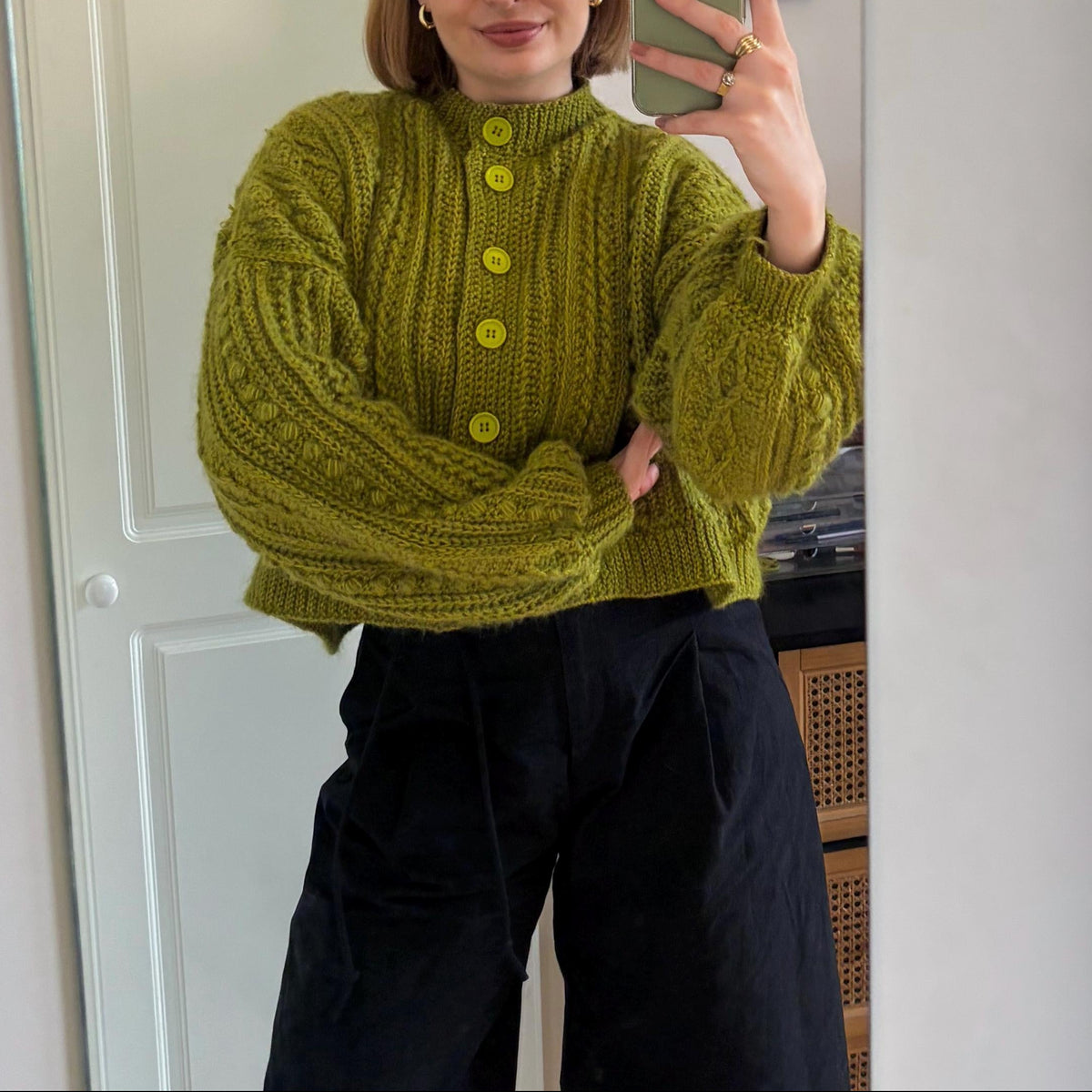 Cable Cardigan Crochet Pattern - image 5