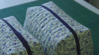 Open-Up Pouch PDF Sewing Pattern — Quilted Makeup Bag in 3 Sizes